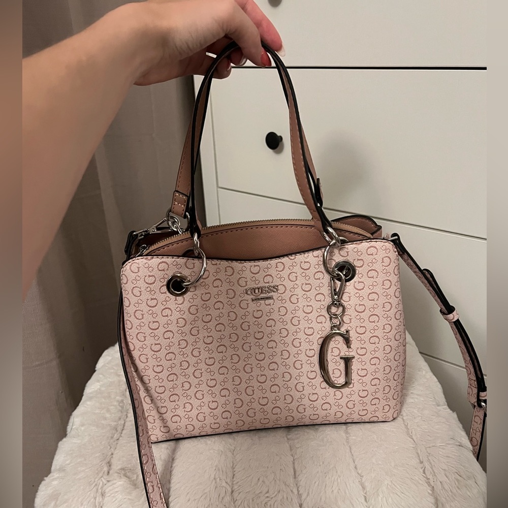 Pink Guess purse